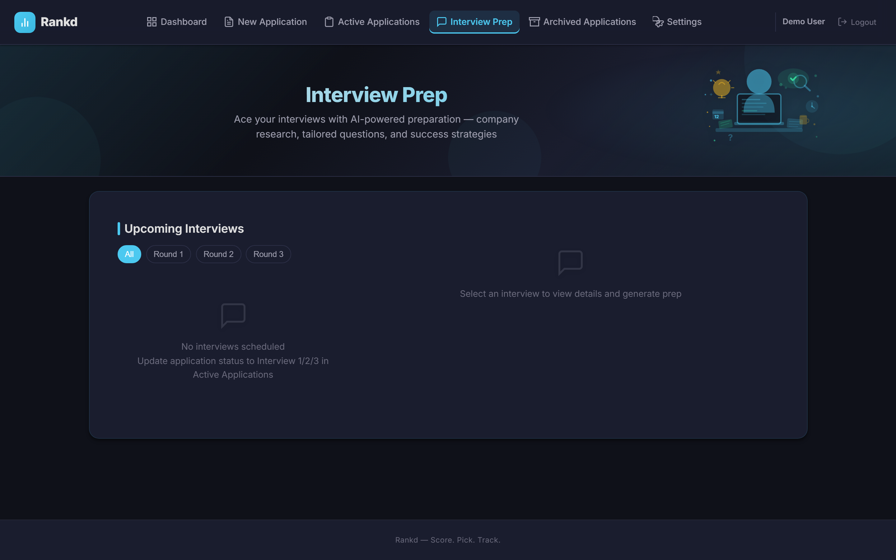 Interview Preparation Page
